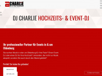 dj-charlie.de Webseite Vorschau