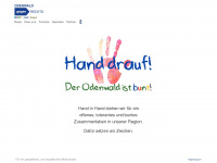odenwald-gegen-rechts.de Webseite Vorschau