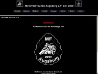motorradfreundeaugsburg.de Webseite Vorschau