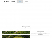 cinecopter.de Webseite Vorschau