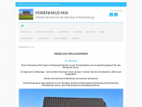 ferienhaus-mia.de Webseite Vorschau