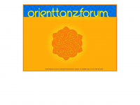 orienttanzforum.ch Webseite Vorschau