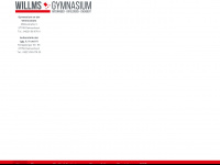 willms-gymnasium.de Webseite Vorschau