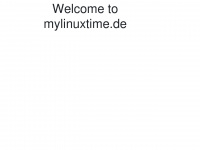 mylinuxtime.de Webseite Vorschau