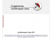 loechlitramper.ch Webseite Vorschau