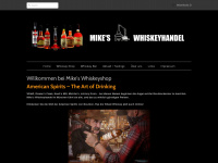 mikes-whiskeyhandel.de Webseite Vorschau