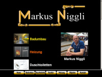 markusniggli.ch Webseite Vorschau