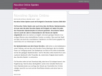 novogames.info Webseite Vorschau