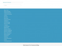 blog.montessoriforeveryone.com Webseite Vorschau