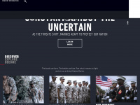 marines.com Webseite Vorschau