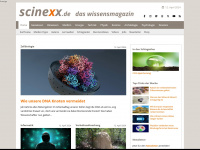 scinexx.de Webseite Vorschau