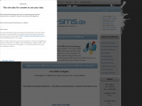 check-sms.de Webseite Vorschau