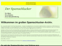 spamschlucker.org Webseite Vorschau