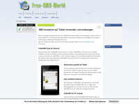 free-sms-world.de Webseite Vorschau