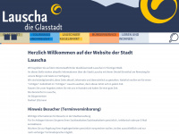 lauscha.de Webseite Vorschau