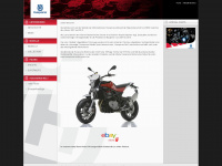husqvarna-motorrad.de Webseite Vorschau