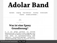 adolarband.de Webseite Vorschau