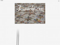 jeanneke.com Webseite Vorschau
