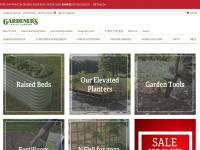 gardeners.com Webseite Vorschau