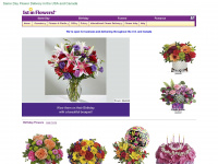1stinflowers.com Webseite Vorschau