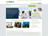 city-hotels.co Webseite Vorschau