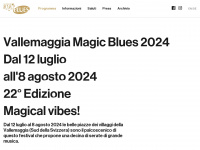 magicblues.ch Webseite Vorschau