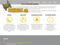 schingle.ch Webseite Vorschau