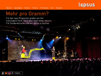 lapsus.ch Webseite Vorschau