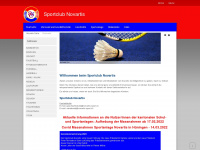 novartis-sport.ch Webseite Vorschau