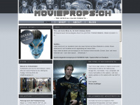 movieprops.ch Webseite Vorschau