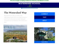 watershed-school.org Webseite Vorschau