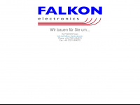 falkon-electronics.de Webseite Vorschau