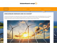 schulwettbewerb-energie.de Webseite Vorschau