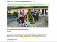 ogv-heinersreuth.de Webseite Vorschau