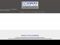 sebers-verleih-service.de Webseite Vorschau