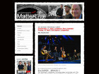 matterlive.ch Webseite Vorschau