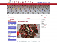sternwelten.net Webseite Vorschau