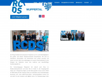 rcds-wuppertal.de Webseite Vorschau