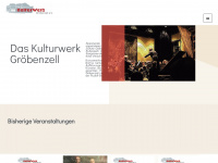 kulturwerk-groebenzell.de Webseite Vorschau
