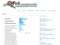 osnabruecker-friedensinitiative.de Webseite Vorschau