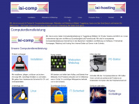 isi-comp.ch Webseite Vorschau