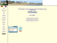 kliffkieker.info Webseite Vorschau