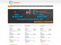 xtra-hosting.ch Webseite Vorschau