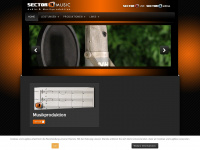 sector3music.de Webseite Vorschau
