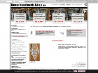 kunsthandwerk-shop.eu Webseite Vorschau