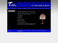 tilch-leuchten.de Webseite Vorschau