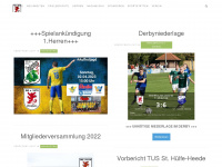 sgd-fussball.de Webseite Vorschau