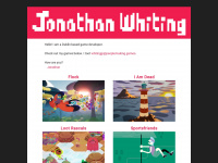 jonathanwhiting.com Webseite Vorschau