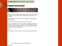 bi-papierwerkstatt.de Webseite Vorschau