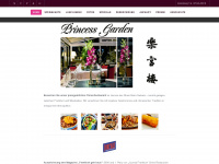 chinarestaurant-princessgarden.de Webseite Vorschau